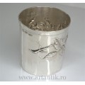 pahar din argint sterling. 100 ml. atelier Brandimarte. cca 1960 Italia